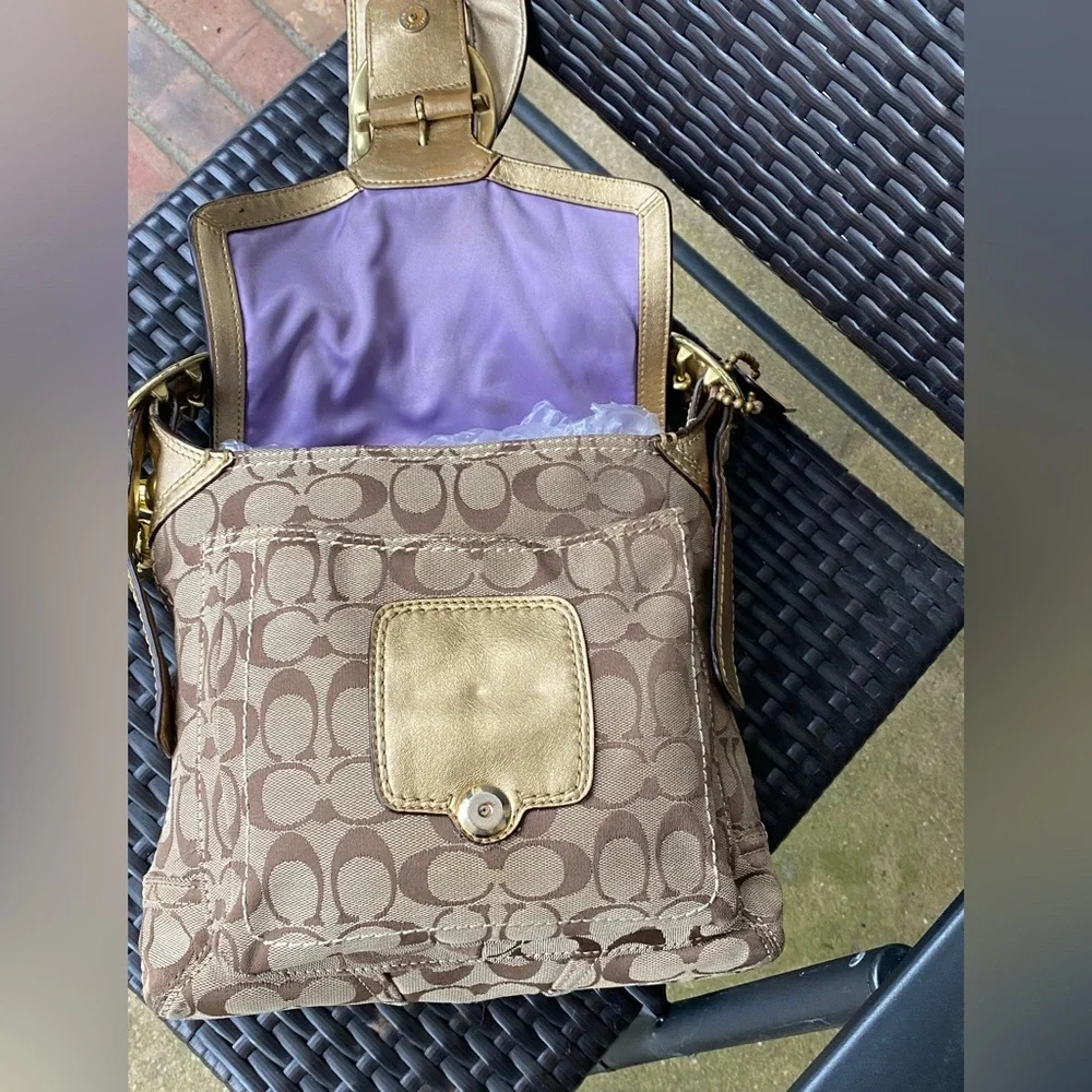 Coach Bleeker Handbag and Matching Wallet
